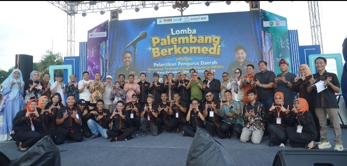 PaSKI Palembang Resmi Dilantik, Siap Cetak Komika yang Angkat Nama Kota Pempek