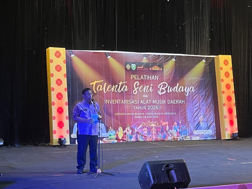 Jaga Warisan Budaya, Disbudpar Sumsel Gelar Pelatihan Seni dan Pendataan Alat Musik Tradisional