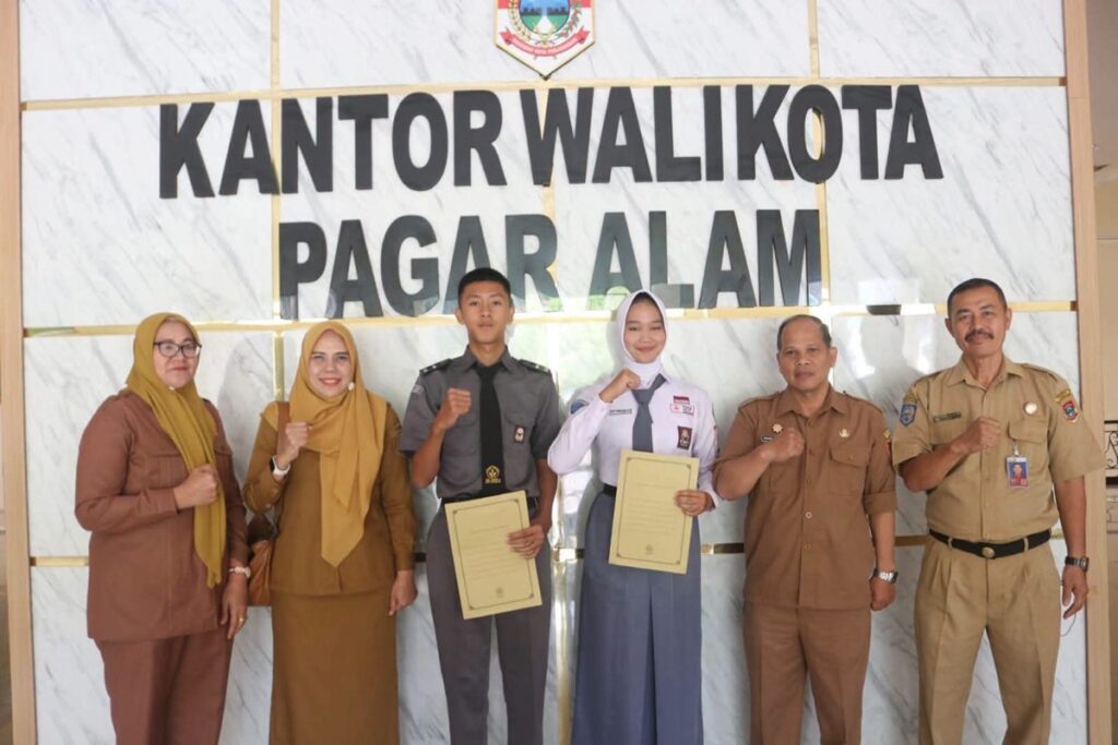 Dua Pelajar Pagar Alam Lolos Paskibraka Sumsel, Siap Bertugas di HUT RI ke-81