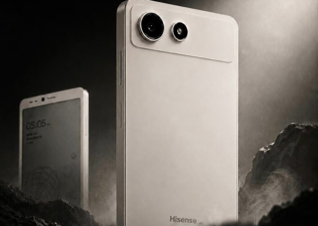 Hisense Perkenalkan A10, Smartphone Android 16 dengan Layar E-Ink dan LCD Magnetik yang Bisa Dilepas