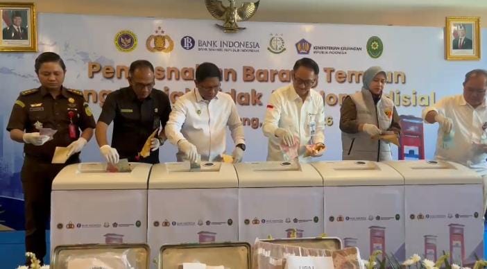 Selama Tujuh Tahun, 24 Ribu Lebih Uang Palsu Beredar di Sumsel