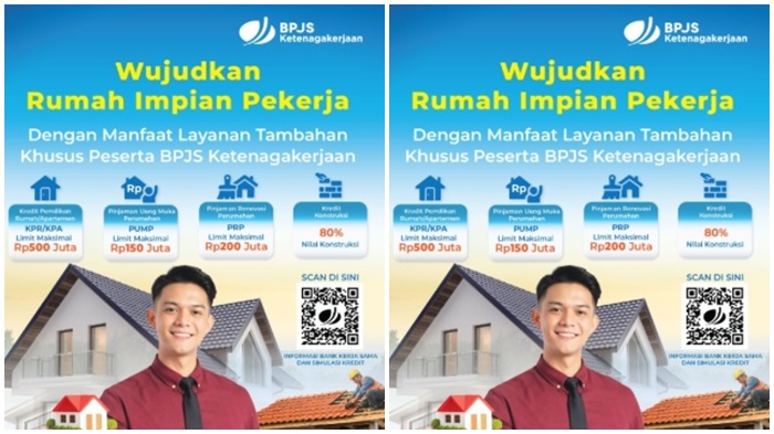 Program MLT BPJS Ketenagakerjaan Permudah Pekerja Miliki Rumah, KPR hingga Rp500 Juta
