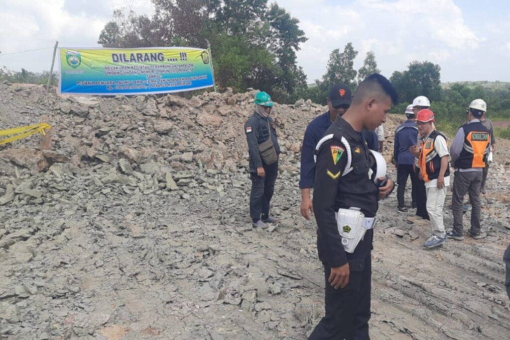 Perang dengan Galian C Ilegal, Dinas ESDM Sumsel Bersama Tim Gabungan Gerebek Lokasi di Kawasan Gandus Palembang
