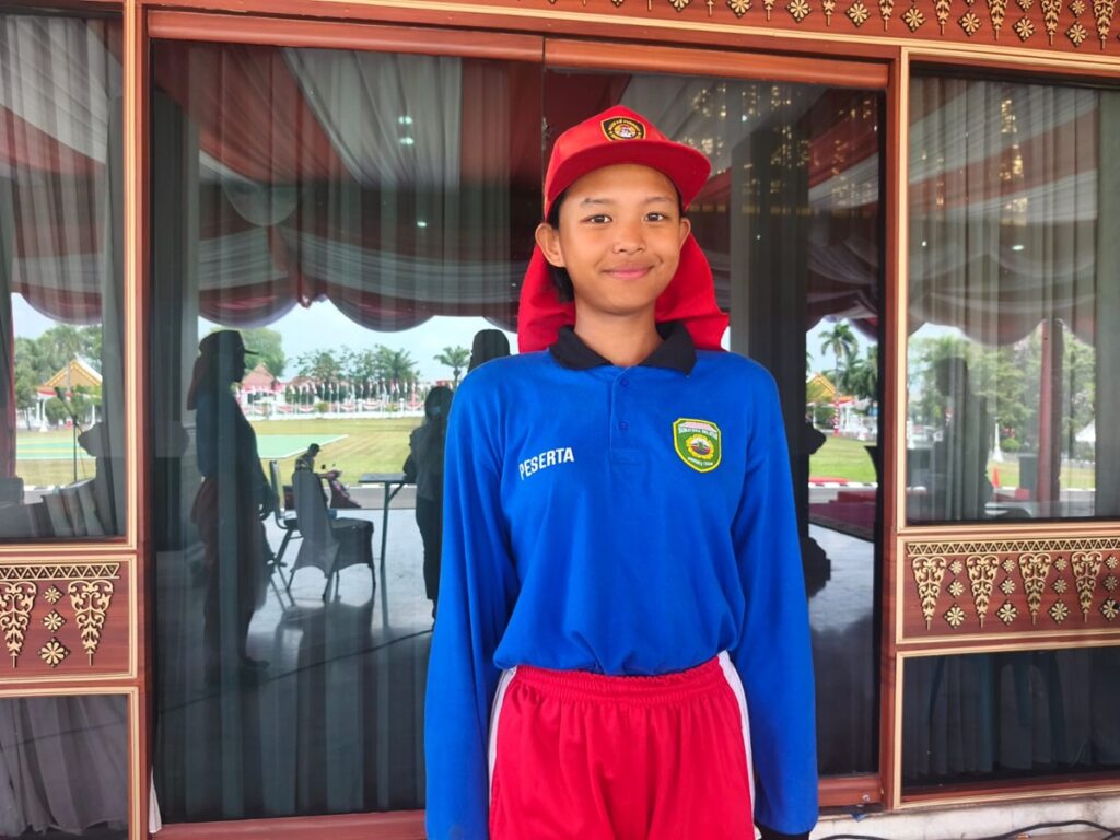 Berawal dari Atlet Renang, Cerita Perjuangan Zalvira Jadi Paskibraka Sumsel
