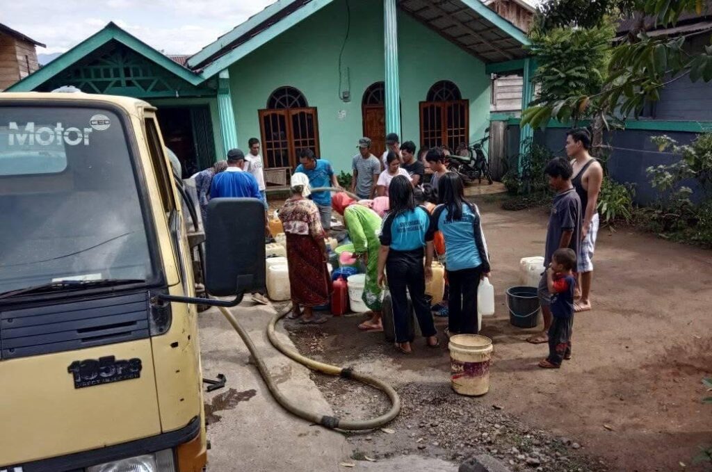Kemarau Panjang, Warga Dua Kecamatan di Pagar Alam Mulai Krisis Air Bersih