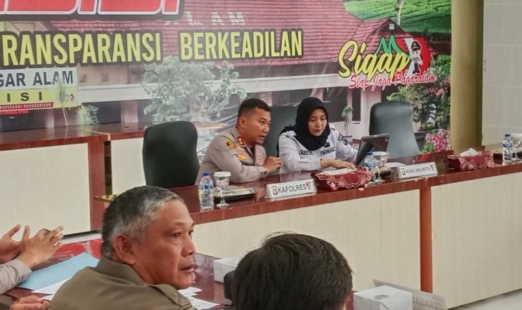 Hadapi Ancaman Karhutla dan Longsor, Polres-Pemkot Pagaralam Perkuat Mitigasi Bencana