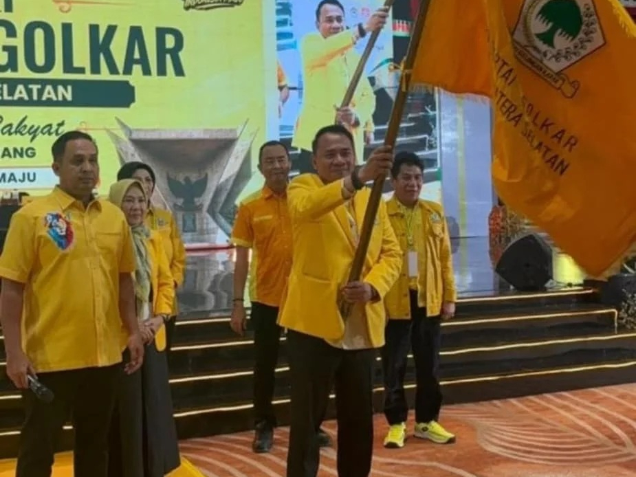 Andie Dinialdie Terpilih Aklamasi Pimpin Golkar Sumsel, Target Peningkatan Kursi di Pemilu 2029