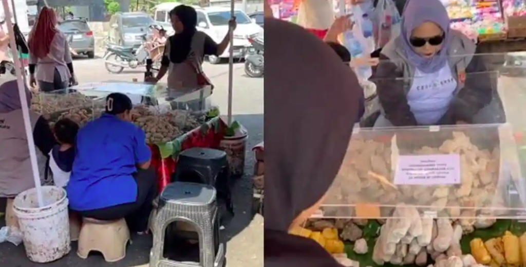 Usai Viral Dihujat Soal Kebersihan, Pedagang Pempek Tumpah Pasang Etalase Akrilik Penutup Makanan