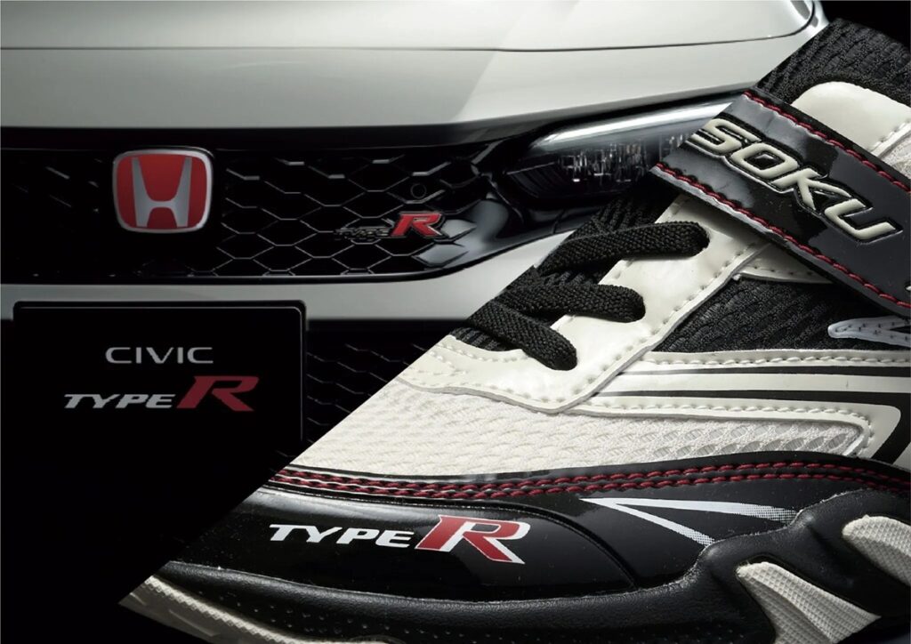 Honda Gandeng Achilles, Rilis Sepatu Anak Desain Civic Type R