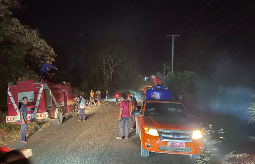 Diduga Bakar Sampah, Api Menjalar Hingga Hanguskan Setengah Hektar Lahan