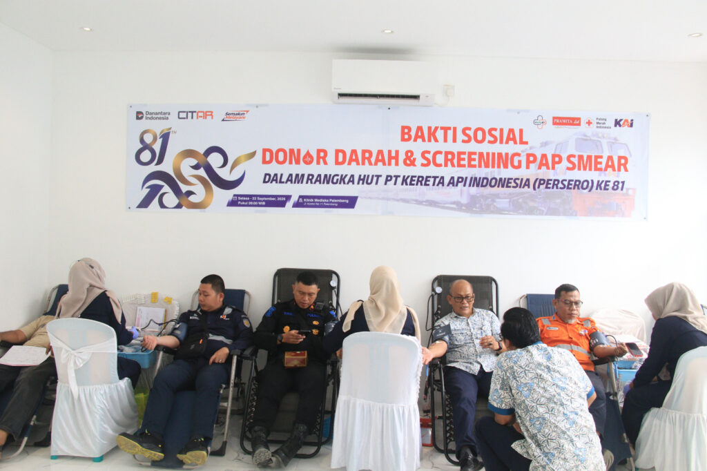 Tak Hanya Donor Darah, KAI Dorong Perempuan Peduli Deteksi Dini Kanker Serviks