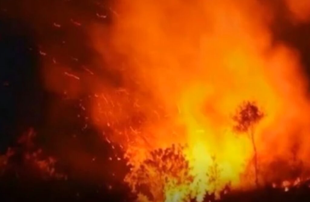 Sumur Minyak Ilegal Meledak di Muba, Dua Pekerja Meregang Nyawa