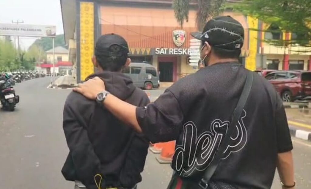 Bawa Golok di Kawasan Monpera Palembang, Pria 44 Tahun Diringkus