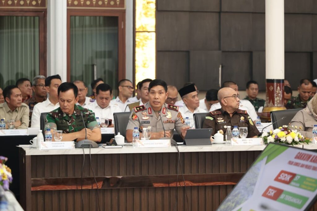 Penanganan Karhutla Jadi Perhatian Bersama, Polda Sumsel Dukung Kesiapan Operasi Modifikasi Cuaca