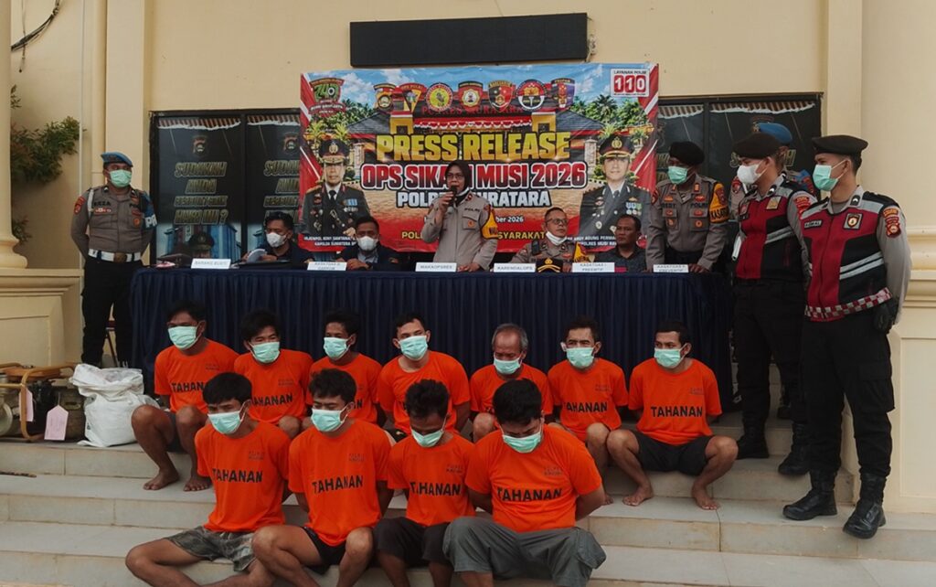Sepanjang Operasi Sikat Musi, Polres Muratara Ungkap 16 Kasus 3C
