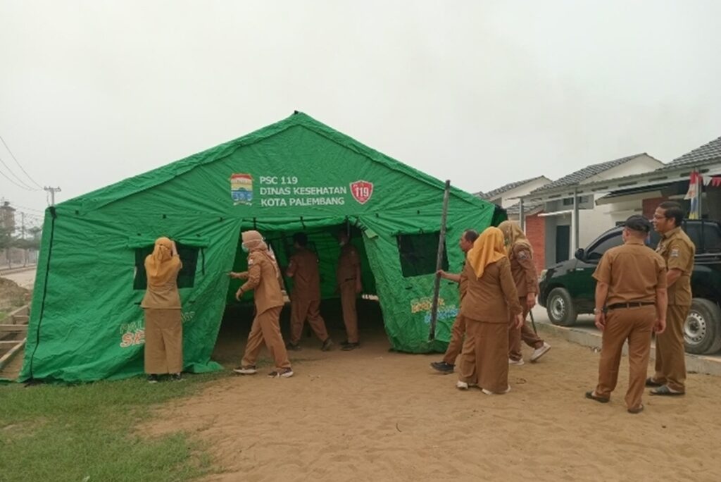 Dampak Kabut Asap, Dinkes Palembang Dirikan Posko Kesehatan